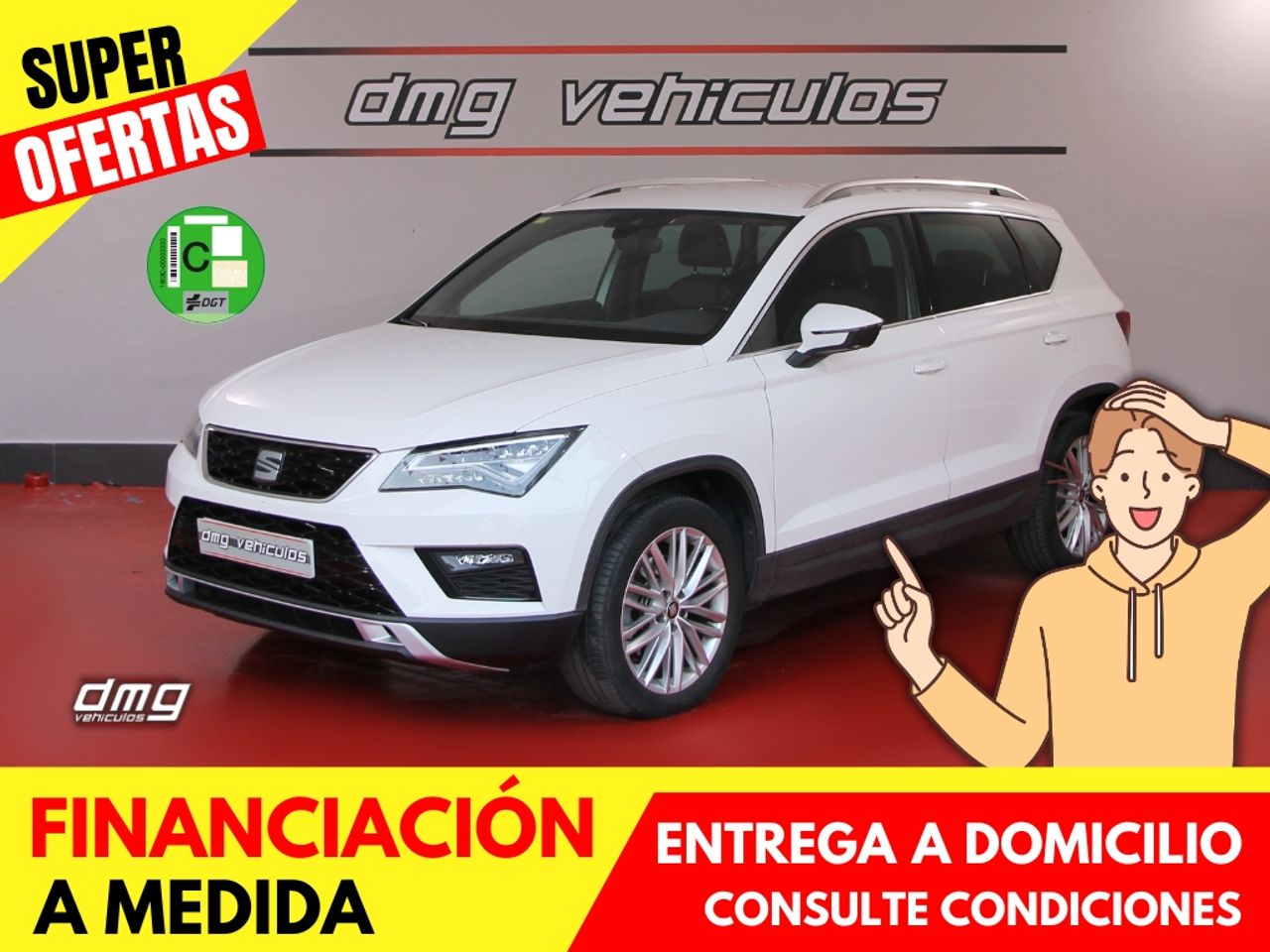 Xc40 con elevalunas electrico sistema de navegacion  de segunda mano - seat ateca 2018 /