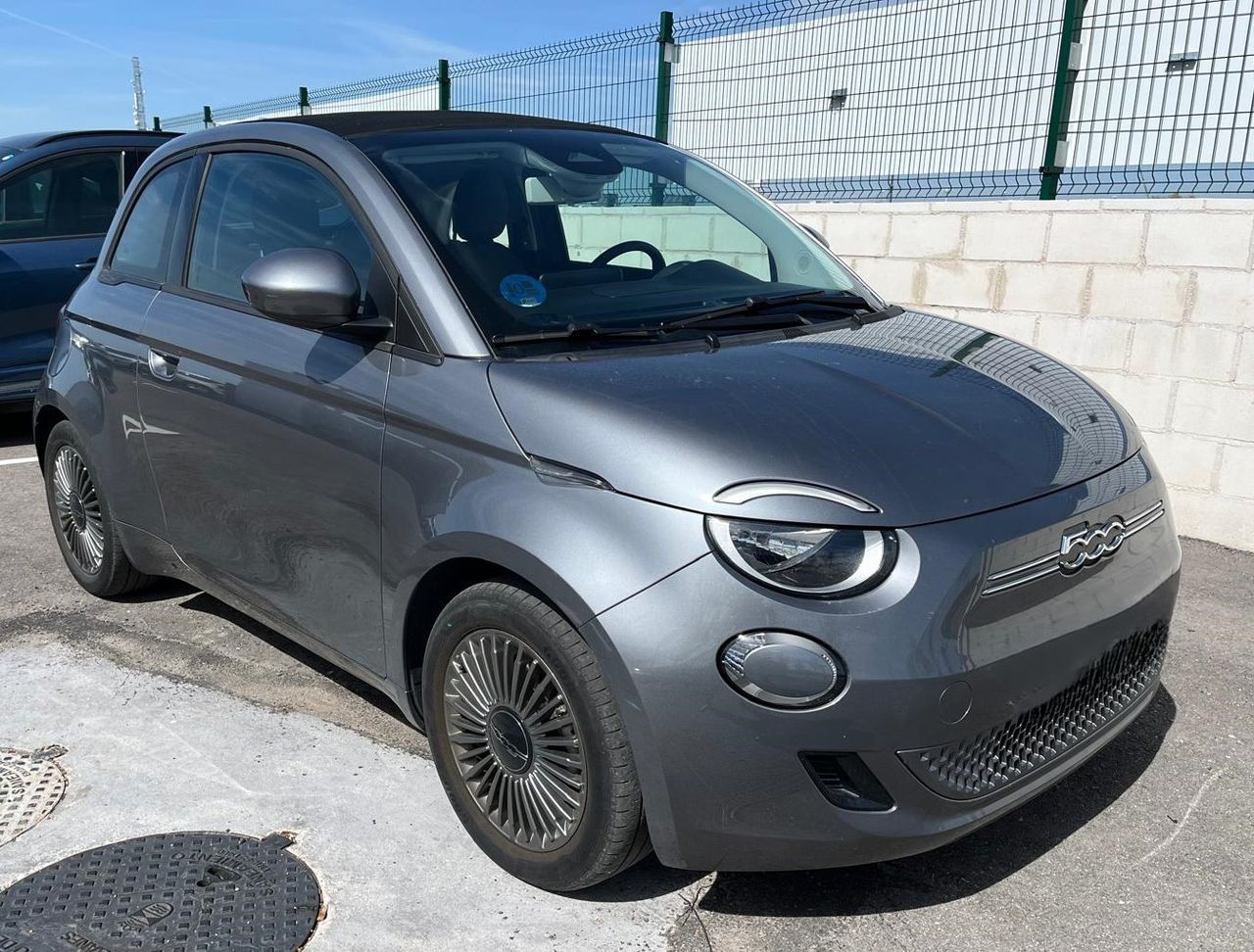 Fiat 500 2022 gris 4 plazas  de segunda mano - fiat 500 2022 /