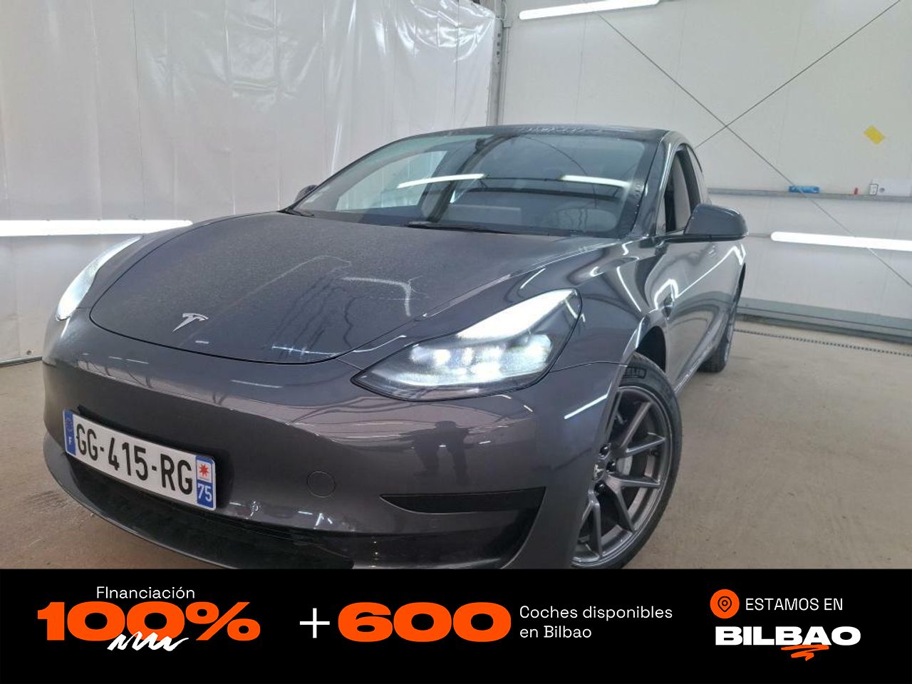 Tesla model 3 gris  de segunda mano - tesla model 3 2022 /