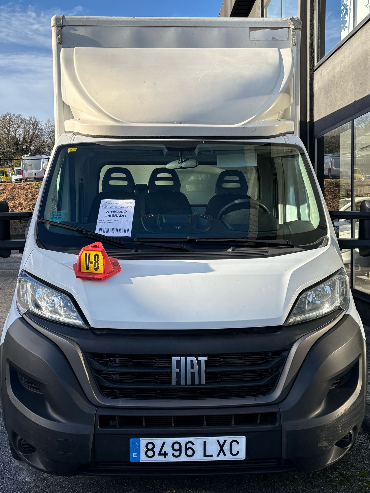 Coche motor roto  de segunda mano - fiat ducato 2022 /