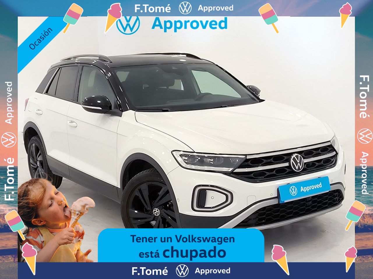Volkswagen T-roc Dark Line 2.0 Tdi 115 Cv - Foto 2