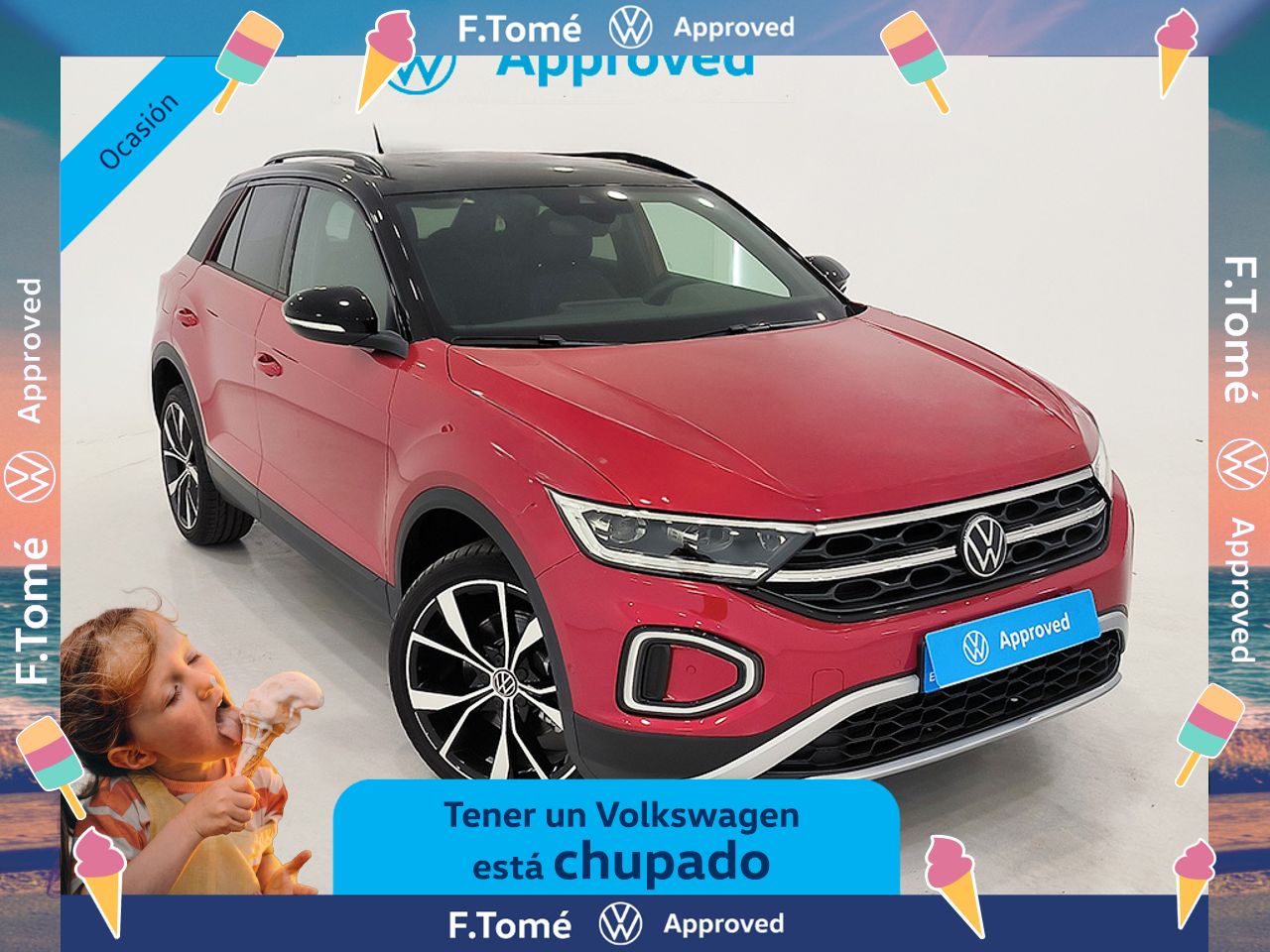 Volkswagen T-roc Dark Line 1.0 Tsi 115 Cv - Foto 2