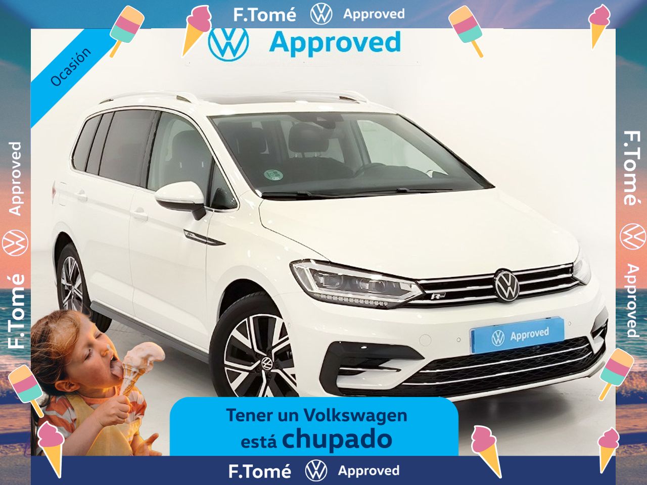 Volkswagen Touran R-line 2.0 Tdi 150 Cv Dsg - Foto 2