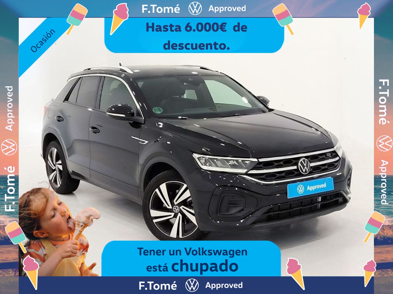Volkswagen T-roc 2.0 Tdi 150 Cv Dsg Rline - Foto 2