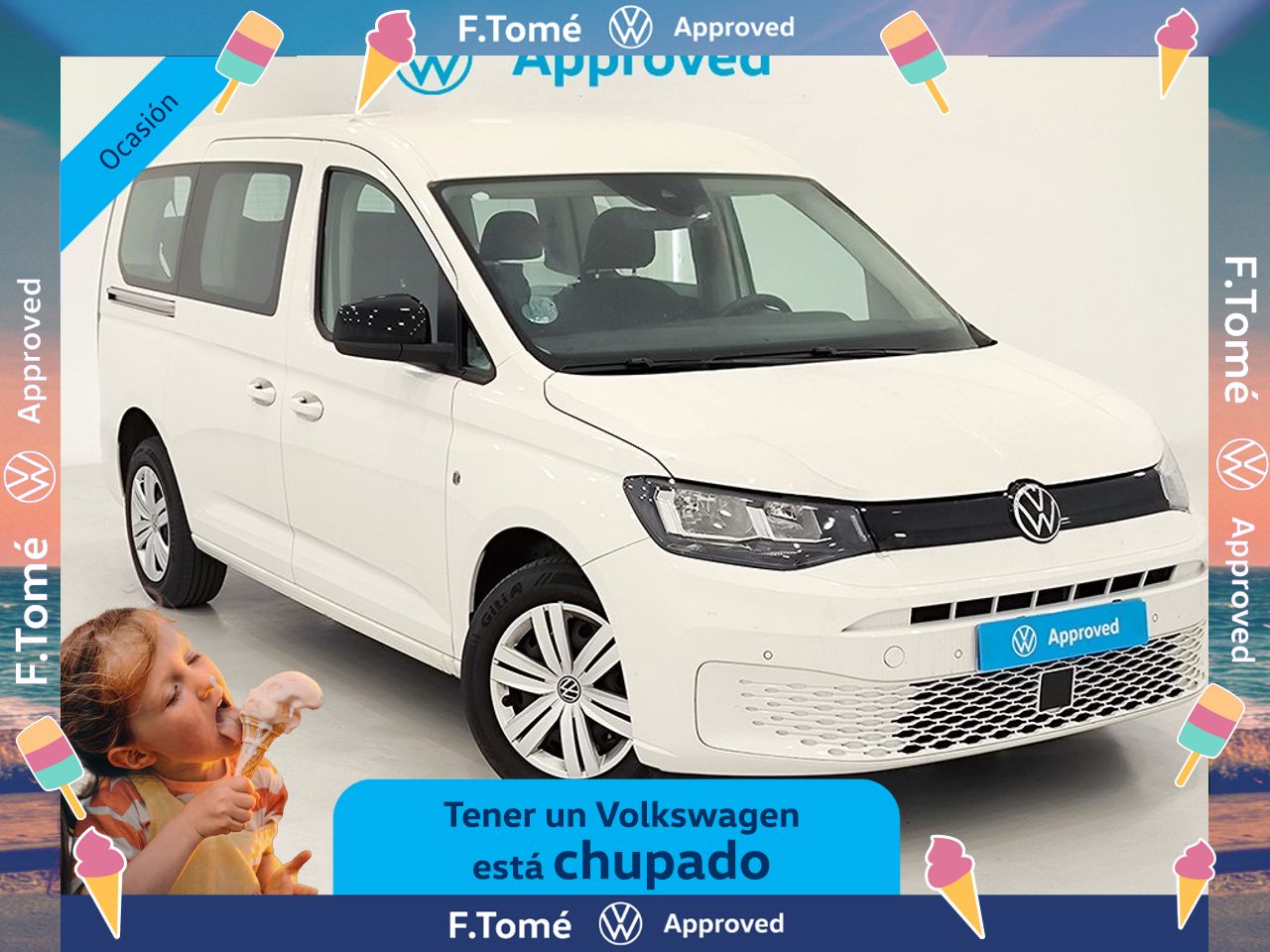 Volkswagen Caddy Maxi 2.0 Tdi 102 Cv Origin - Foto 2