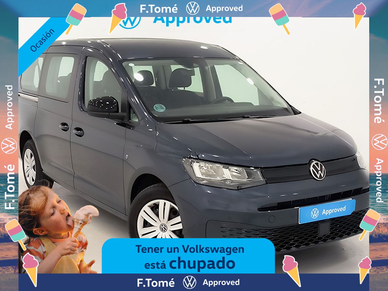 Volkswagen Caddy Maxi 2.0 Tdi 102 Cv Origin - Foto 2