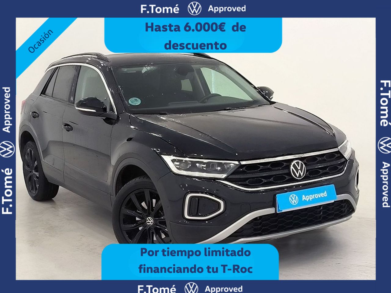 Volkswagen T-roc 2.0 Tdi 150 Cv Dsg Dark - Foto 2