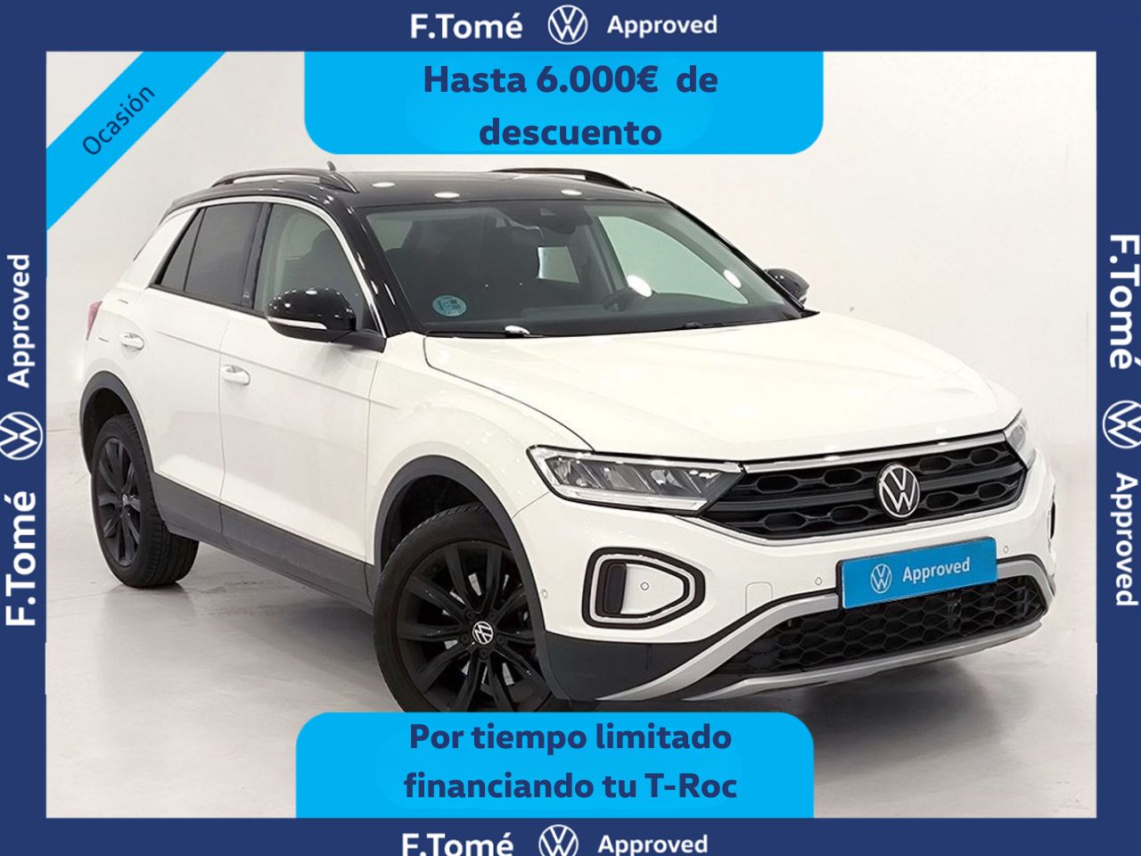 Volkswagen T-roc 2.0 Tdi 150 Cv Dsg Dark - Foto 2