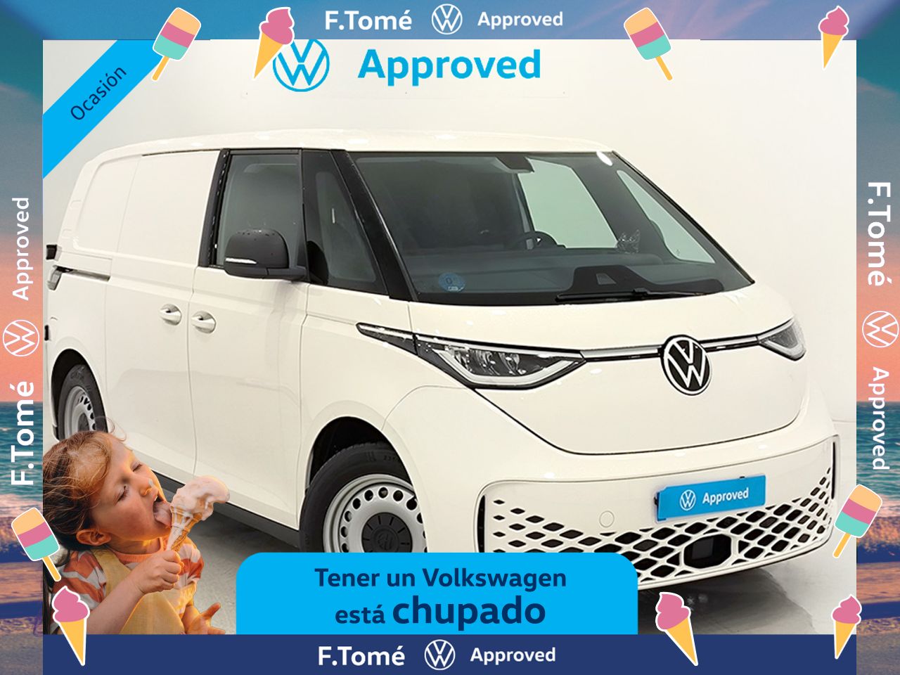 Volkswagen Id.buzz Id. Buzz Cargo Batalla Corta 286 Cv 79 Kw - Foto 2