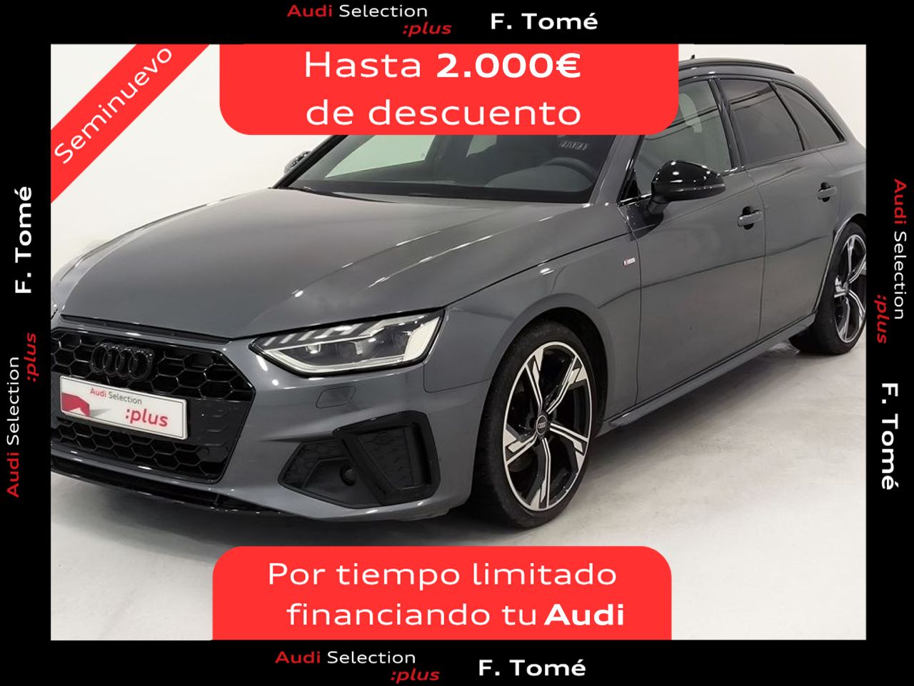 Audi A4 avant 35 tdi 163cv stronic black line limited - Foto 2