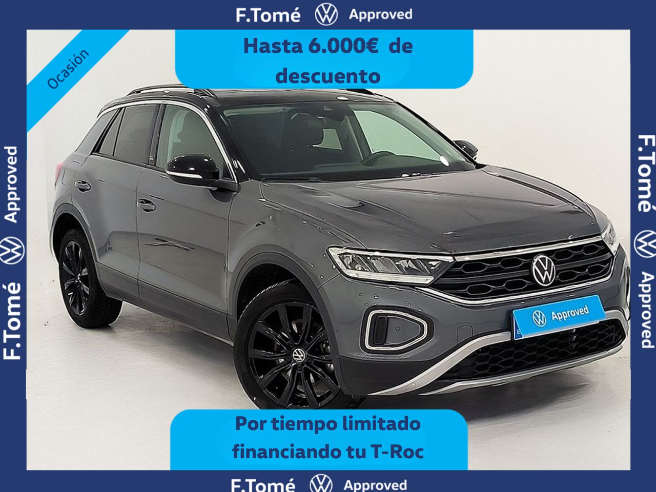 Volkswagen T-roc 2.0 Tdi 150 Cv Dsg Dark - Foto 2