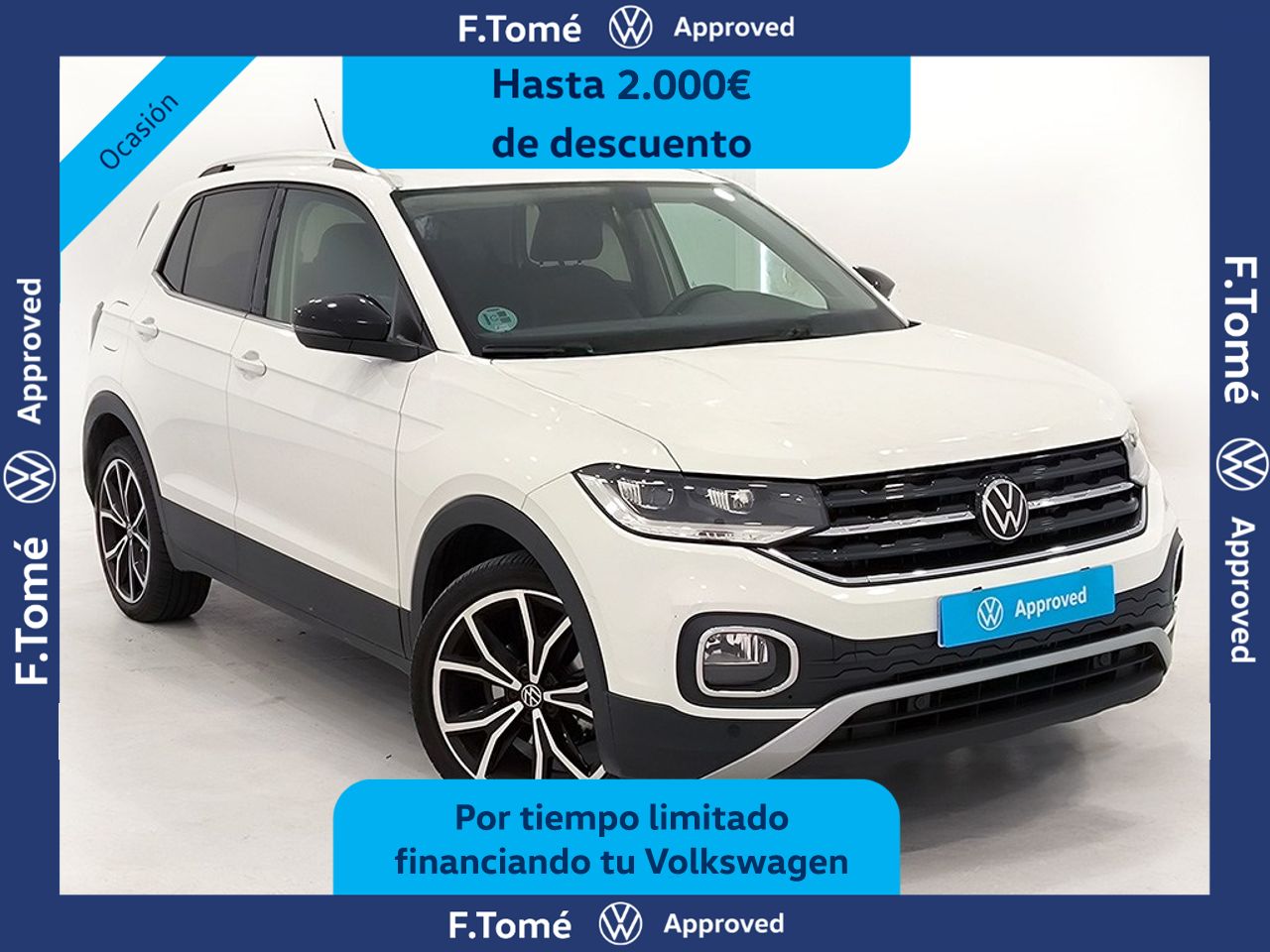 Volkswagen T-Cross 1.0 tsi 110 cv sport - Foto 2
