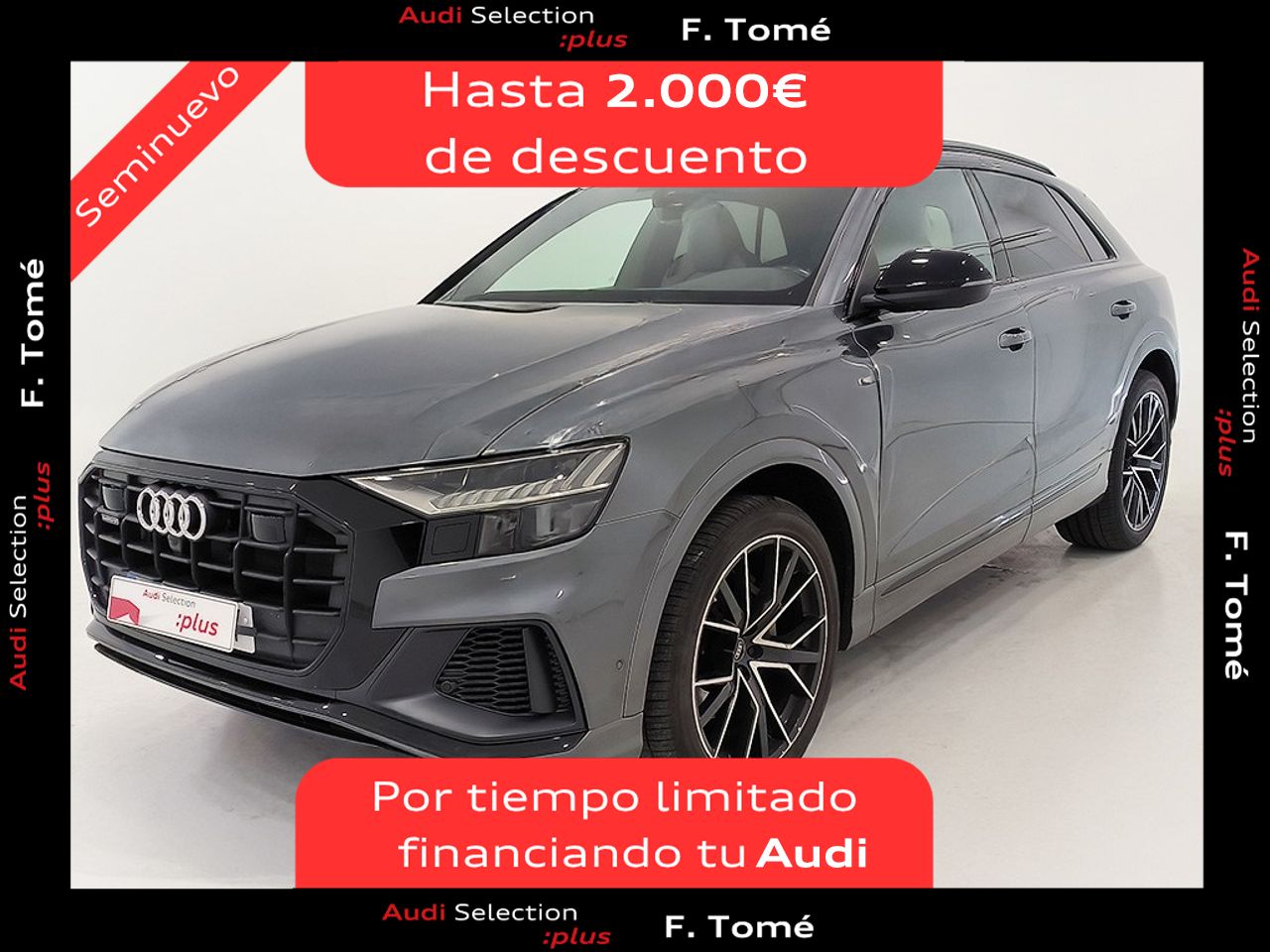 Audi Q8 50 tdi 286 cv quattro tiptronic black line plus - Foto 2