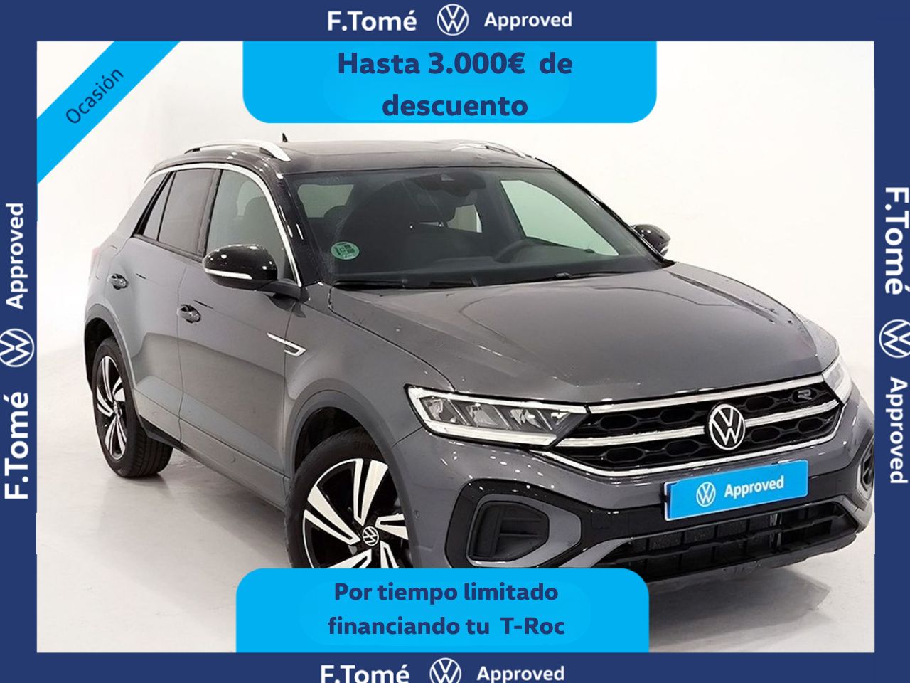 Volkswagen T-roc 1.5 Tsi 150 Cv Dsg R-line - Foto 2