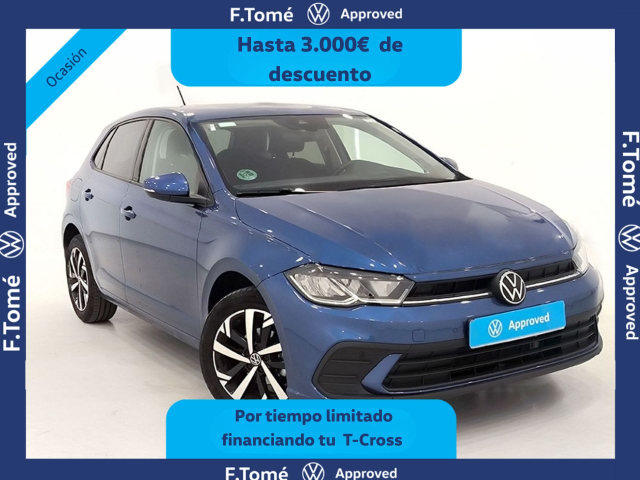 Volkswagen Polo 1.0 Tsi 95 Cv Dsg Life - Foto 2