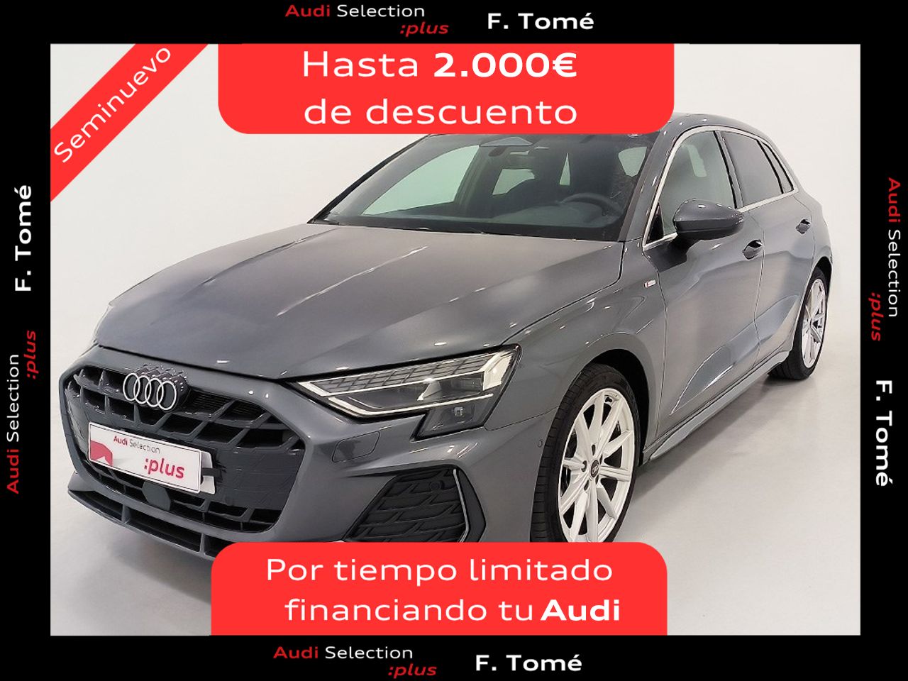 Audi A3 sb 35 tdi 150 cv stronic sline - Foto 2