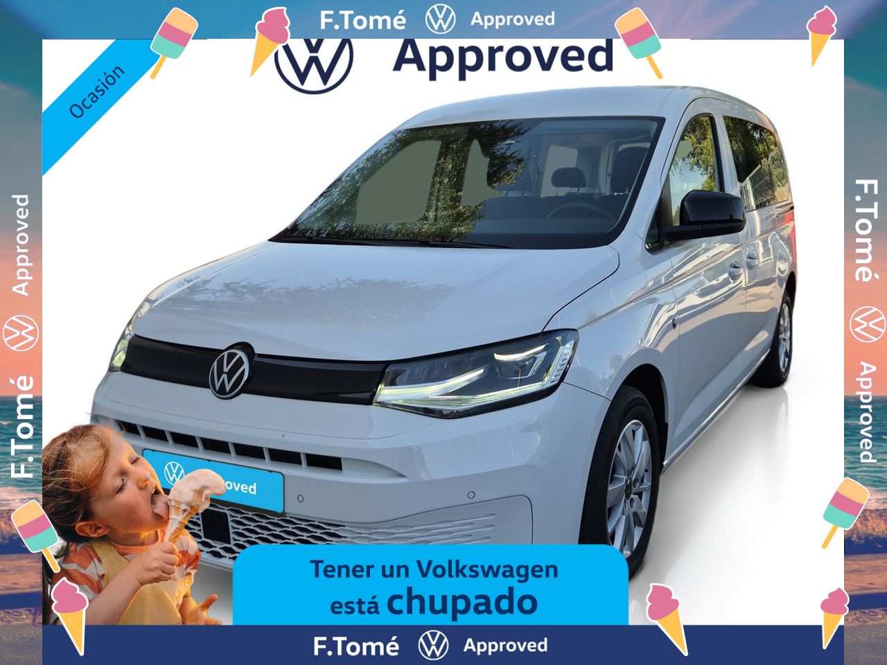 Volkswagen Caddy Maxi 2.0 Tdi 122 Cv Dsg Origin - Foto 2