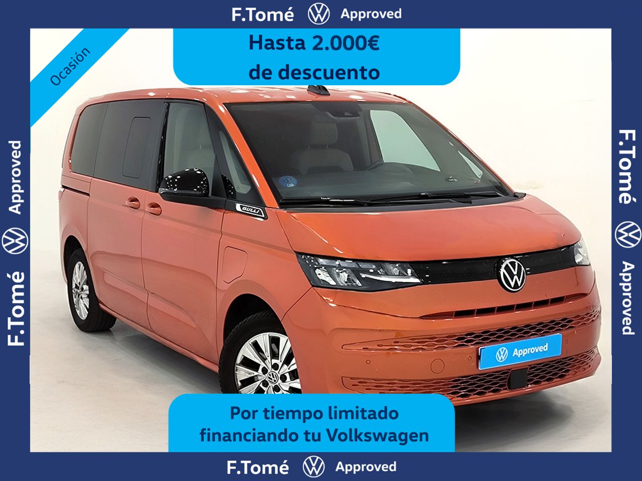 Volkswagen Multivan Phev 1.4 Tsi 160kw (218cv) Dsg B.corta - Foto 2