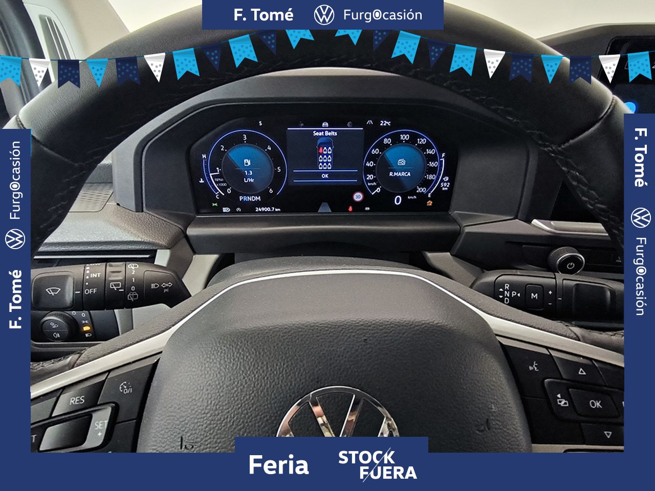 Volkswagen Caravelle 2.0 Tdi 150 Cv Automatica 8 Velocidades - Foto 2