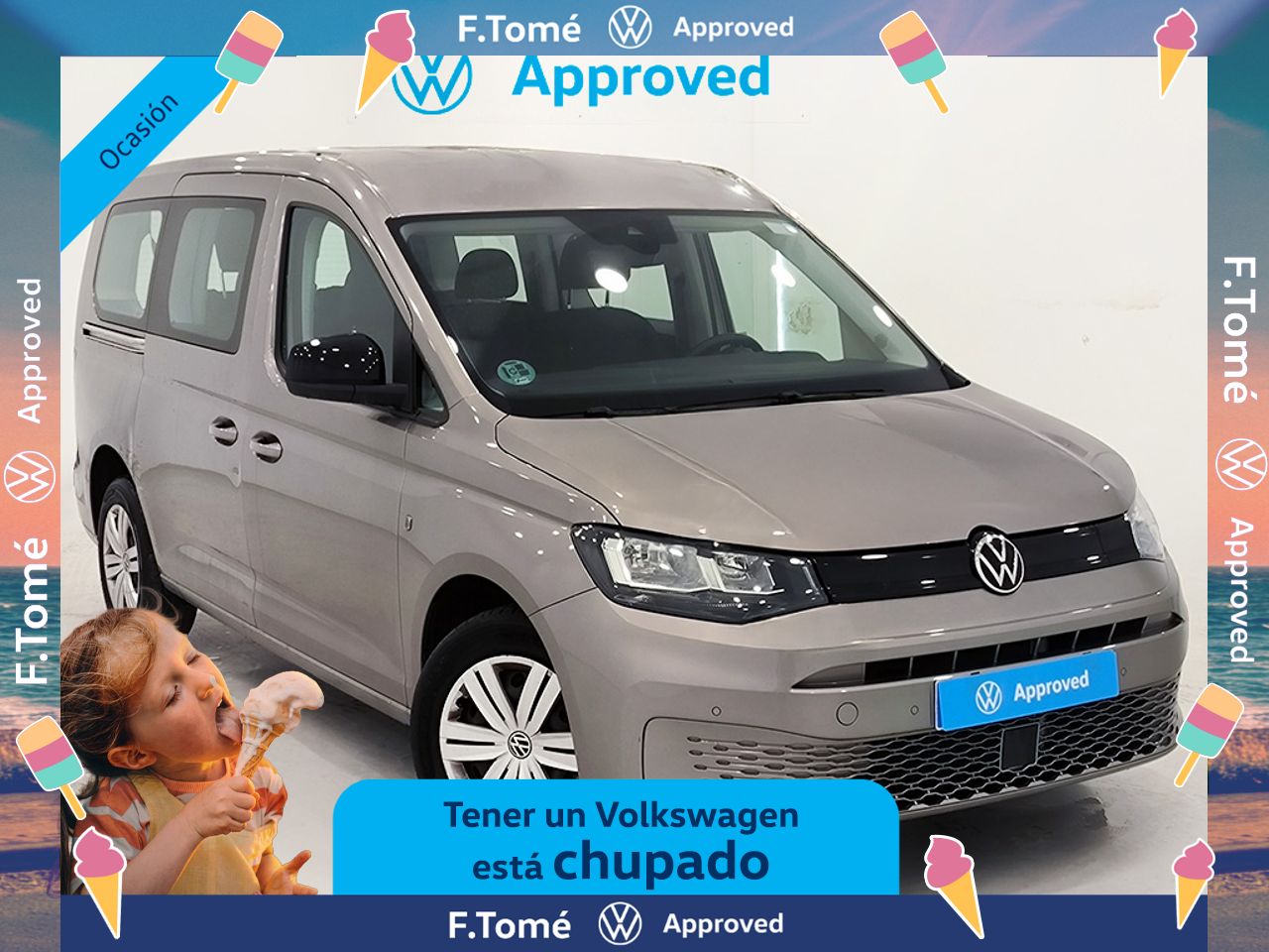 Volkswagen Caddy Maxi 2.0 Tdi 102 Cv Origin - Foto 2