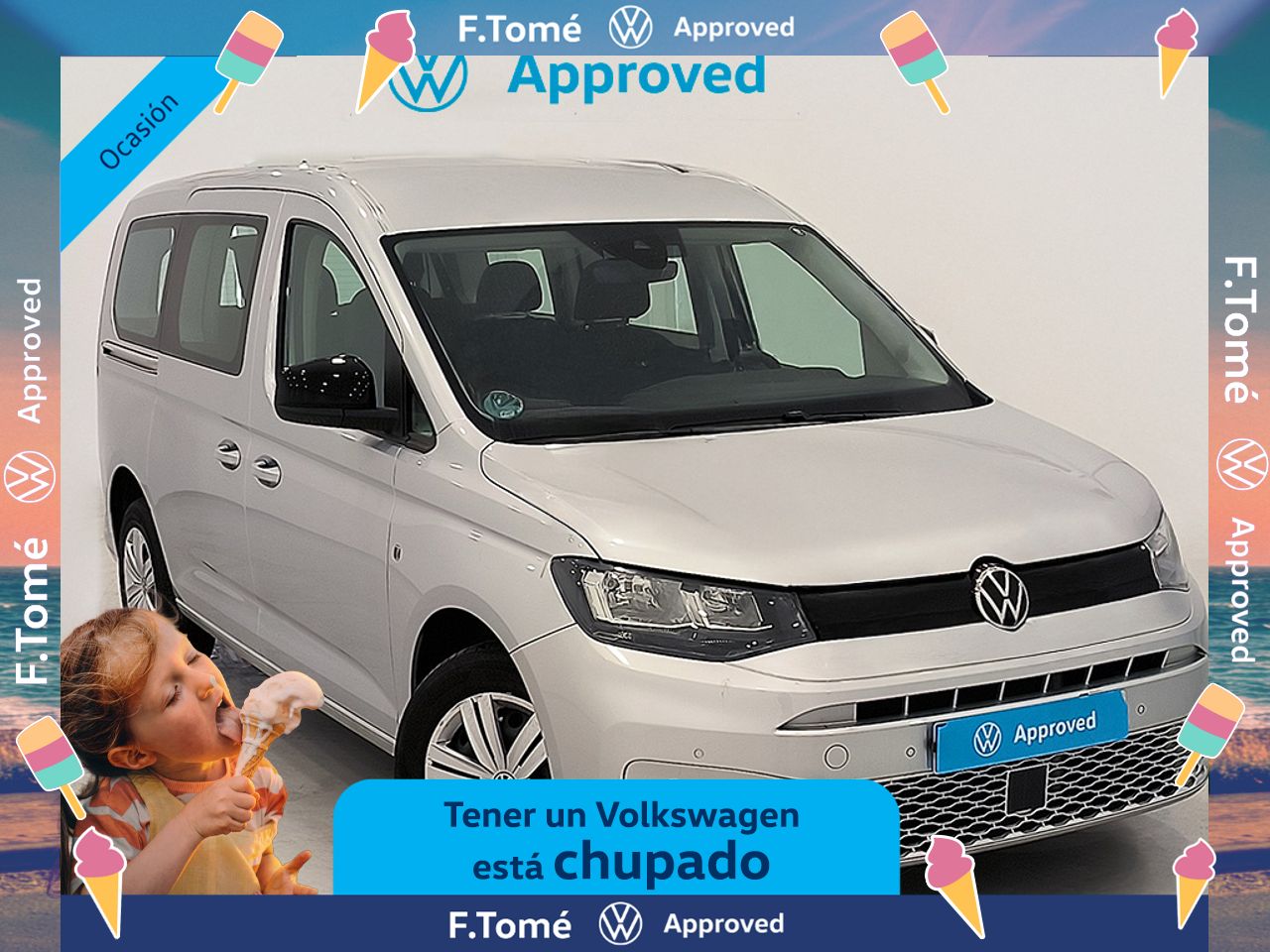 Volkswagen Caddy Maxi 2.0 Tdi 122 Cv Dsg Origin - Foto 2