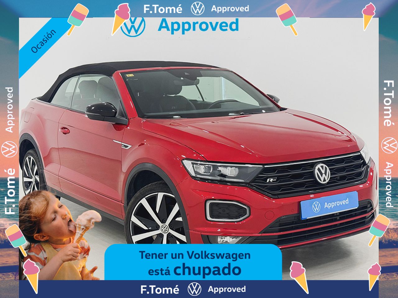 Volkswagen T-roc Cabrio 1.5 Tsi 150 Cv Dsg R-line - Foto 2
