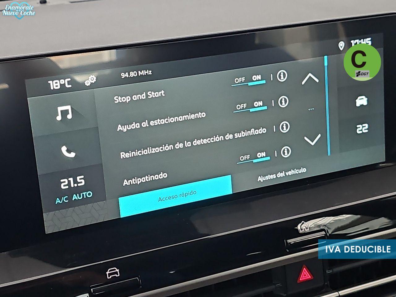 Citroën C4 PureTech 130 S&S You 96 kW (131 CV) - foto 19