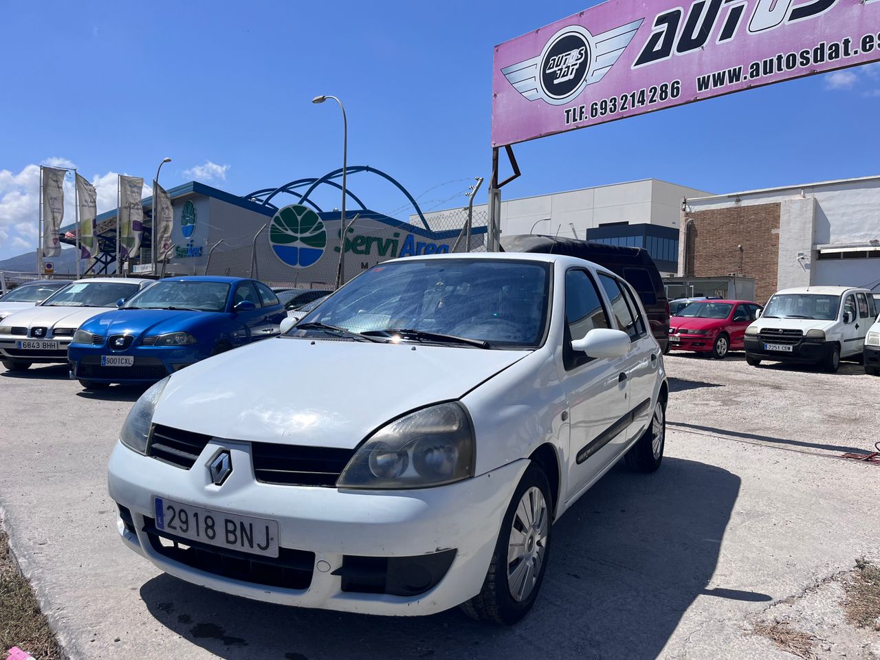 Renault clio 5 plazas  de segunda mano - renault clio 2 2002 /