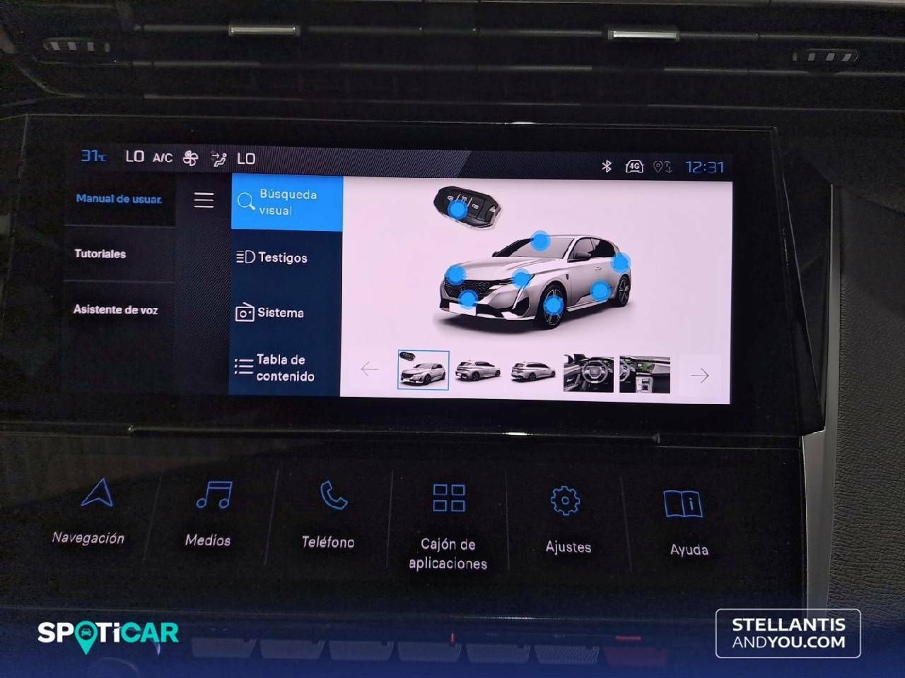 Peugeot 308  5P  PureTech 130 S&S EAT8 Allure Pack - Foto 25