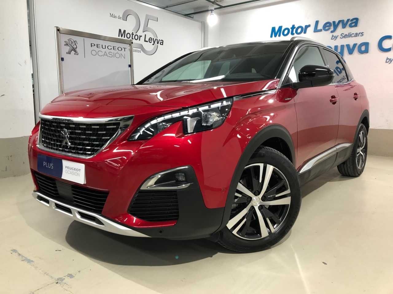Peugeot 3008 2019 de color rojo  de segunda mano - peugeot 3008 2018 /
