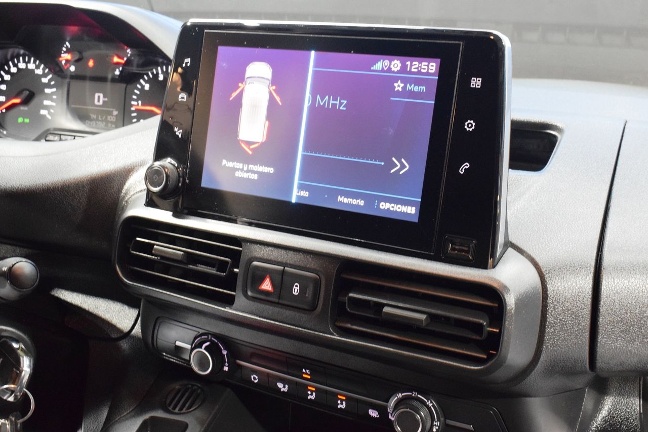 Peugeot Partner Premium Standard 600kg BlueHDi 75 CV  - Foto 15