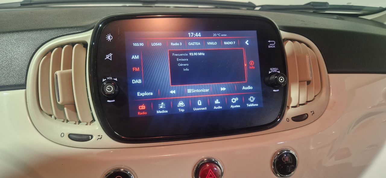 Fiat 500 1.0 Hybrid DOLCEVITA 08/2022 APPLE CARPLAY-BLUETOOTH - Foto 18