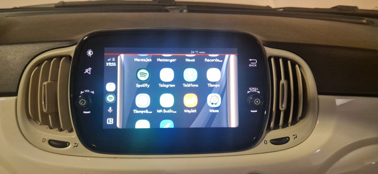 Fiat 500 1.0 Hybrid DOLCEVITA 08/2022 APPLE CARPLAY-BLUETOOTH - Foto 19