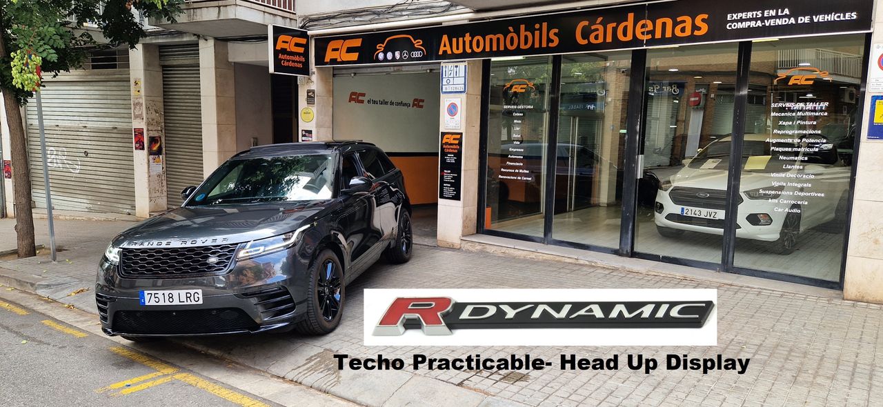 Land-Rover Range Rover Velar 2.0D I4 RDynamic SE 4WD Auto TECHO PANORAMICO CORRDERO-APPLE CARPLAY-CAMARA 360 - Foto 3