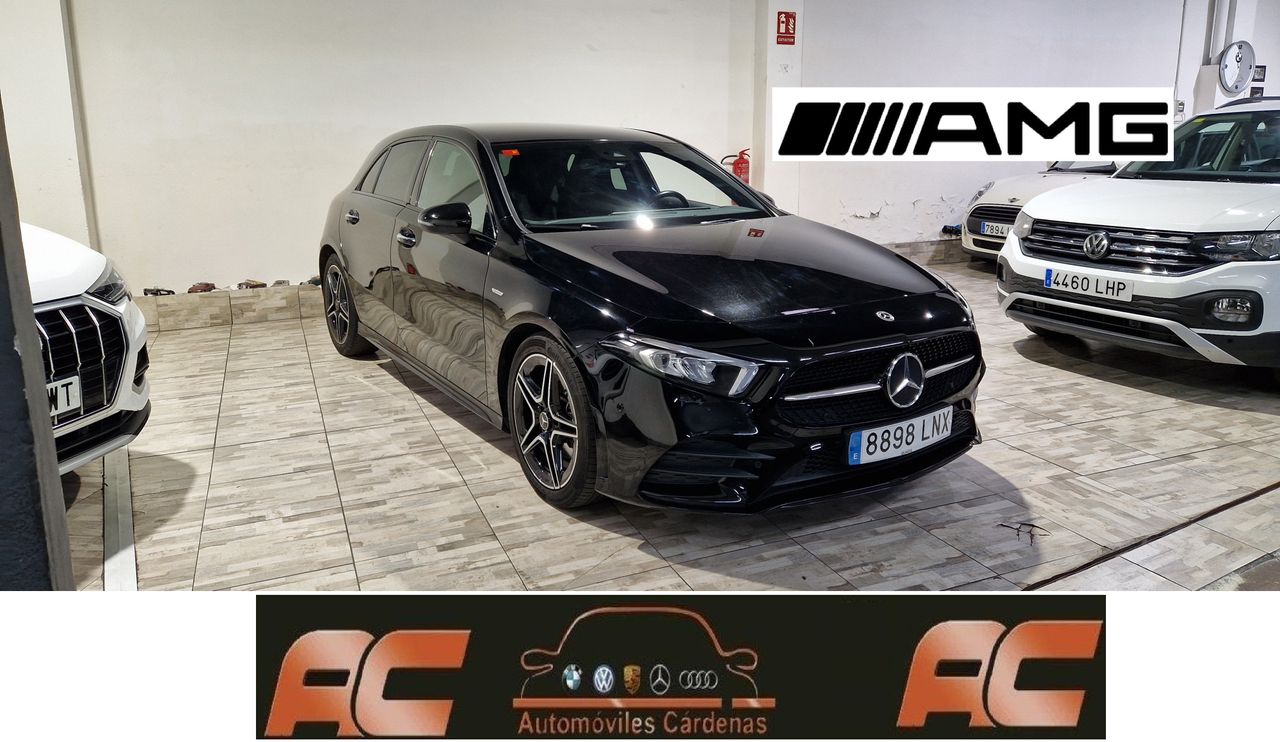 Mercedes Clase A 180D PACK AMG Paquete Night-CUERO-CÁMARA T - Foto 4