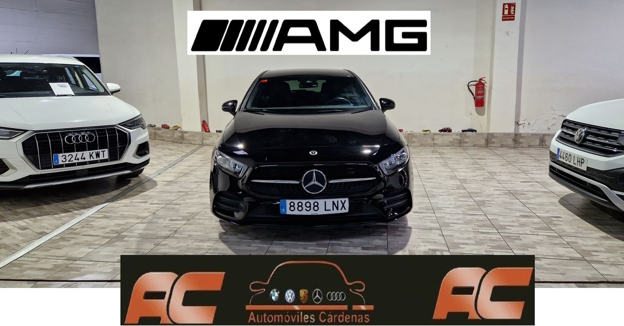 Mercedes Clase A 180D PACK AMG Paquete Night-CUERO-CÁMARA T - Foto 3