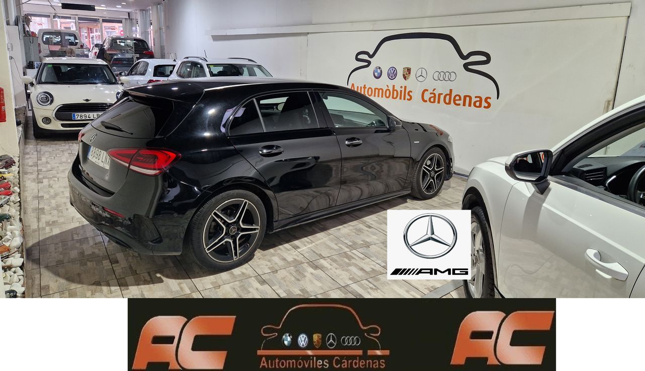 Mercedes Clase A 180D PACK AMG Paquete Night-CUERO-CÁMARA T - Foto 6