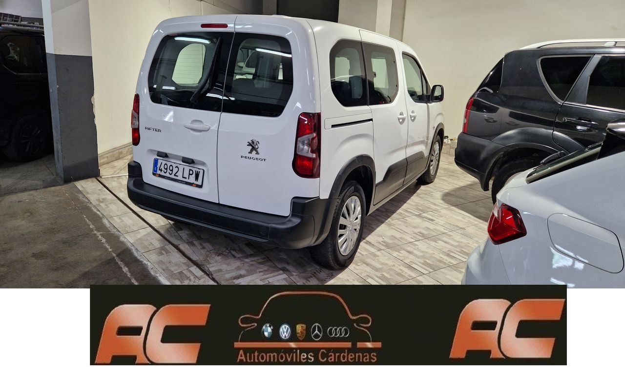 Peugeot Rifter 1.5 HDI 100CV STANDART ACTIVE PACK APPLE CARPLAY-BLUETOOTH - Foto 5