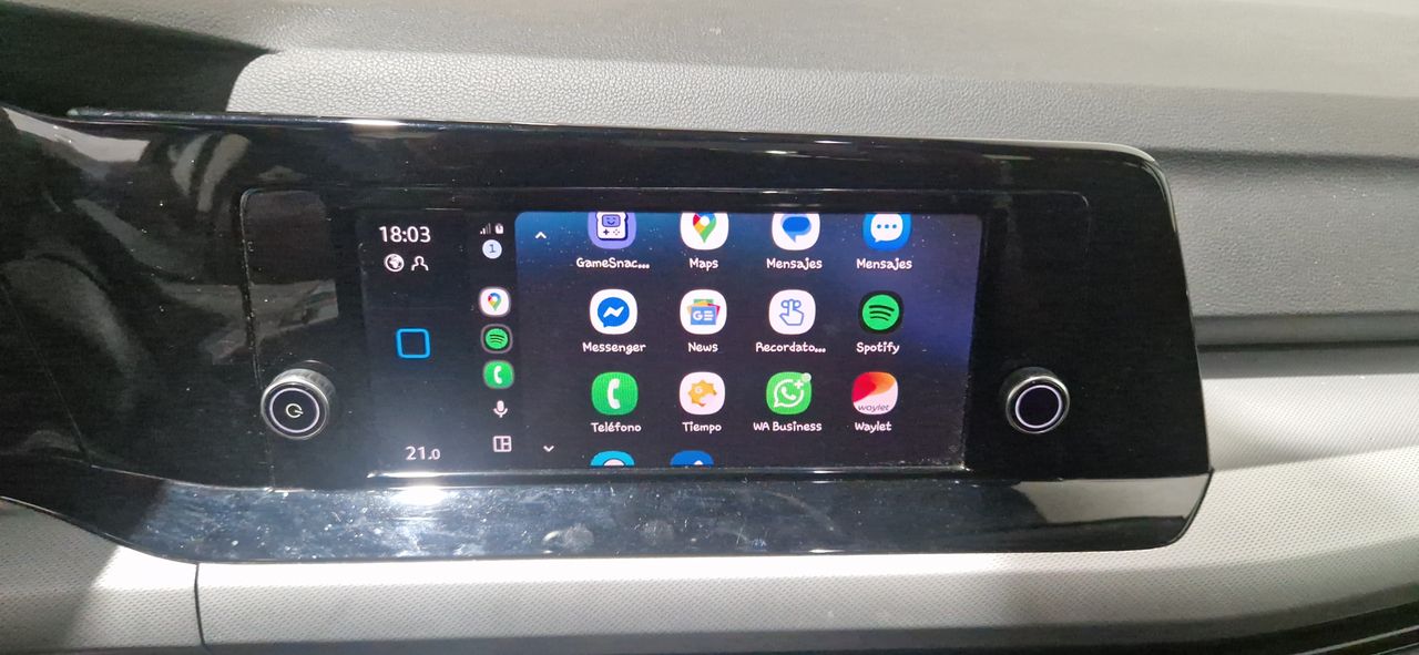 Volkswagen Golf 1.0 TSI 10CV 2021 APPLE CARPLAY-BLUETOOTH - Foto 14
