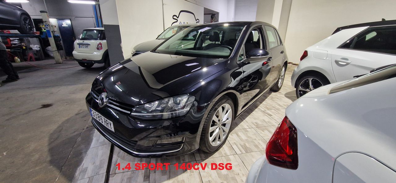 Volkswagen Golf Sport 1.4 TSI 140cv ACT Tech BMT DSG FAROS XENON-SENSORES DEL Y TRASEROS - Foto 3