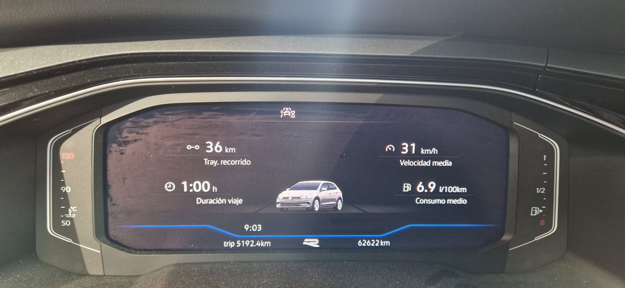 Volkswagen Polo 1.0 TSI R-LINE APPLE CARPLAY ANDROID AUTO-FAROS LED - Foto 14