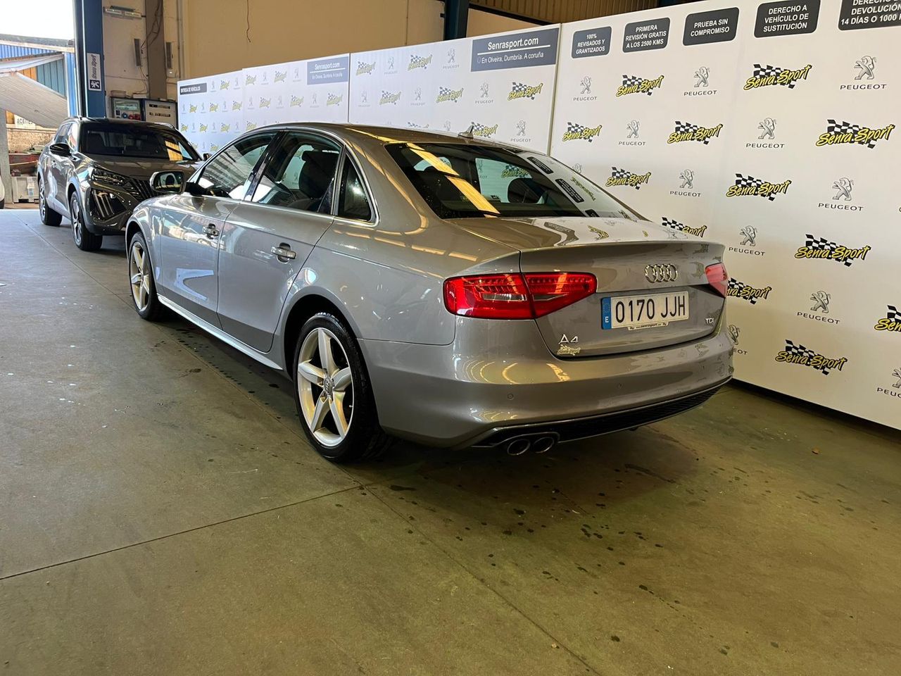 Audi A4 2.0 TDI 150CV S line edition SE PUEDE VER Y PROBAR EN SENRA SPORT (PEUGEOT) DUMBRIA - Foto 3