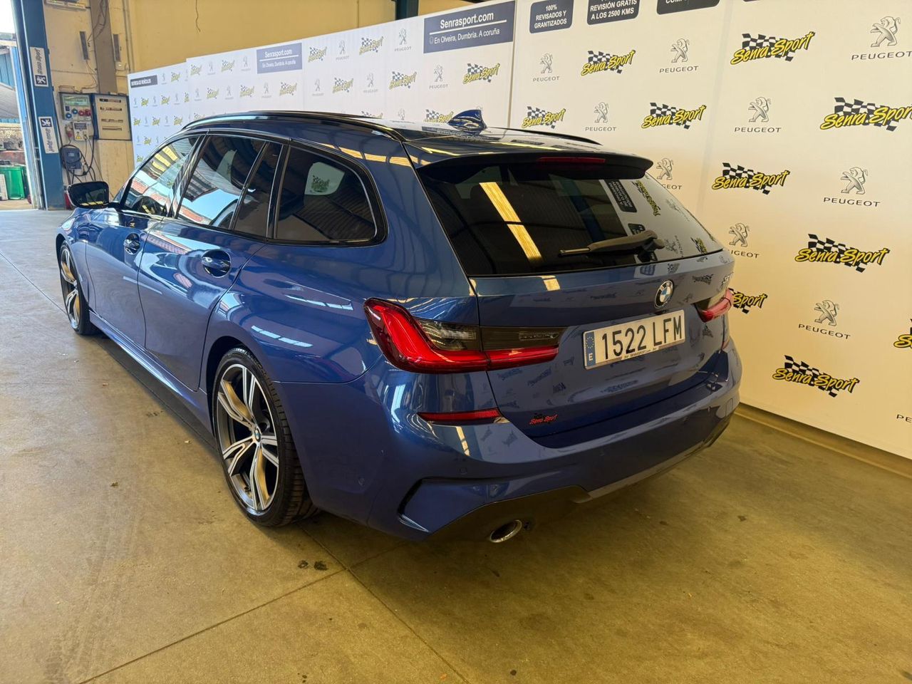 BMW Serie 3 320d Auto.Touring SE PUEDE VER Y PROBAR EN SENRA SPORT (PEUGEOT) DUMBRIA - Foto 8
