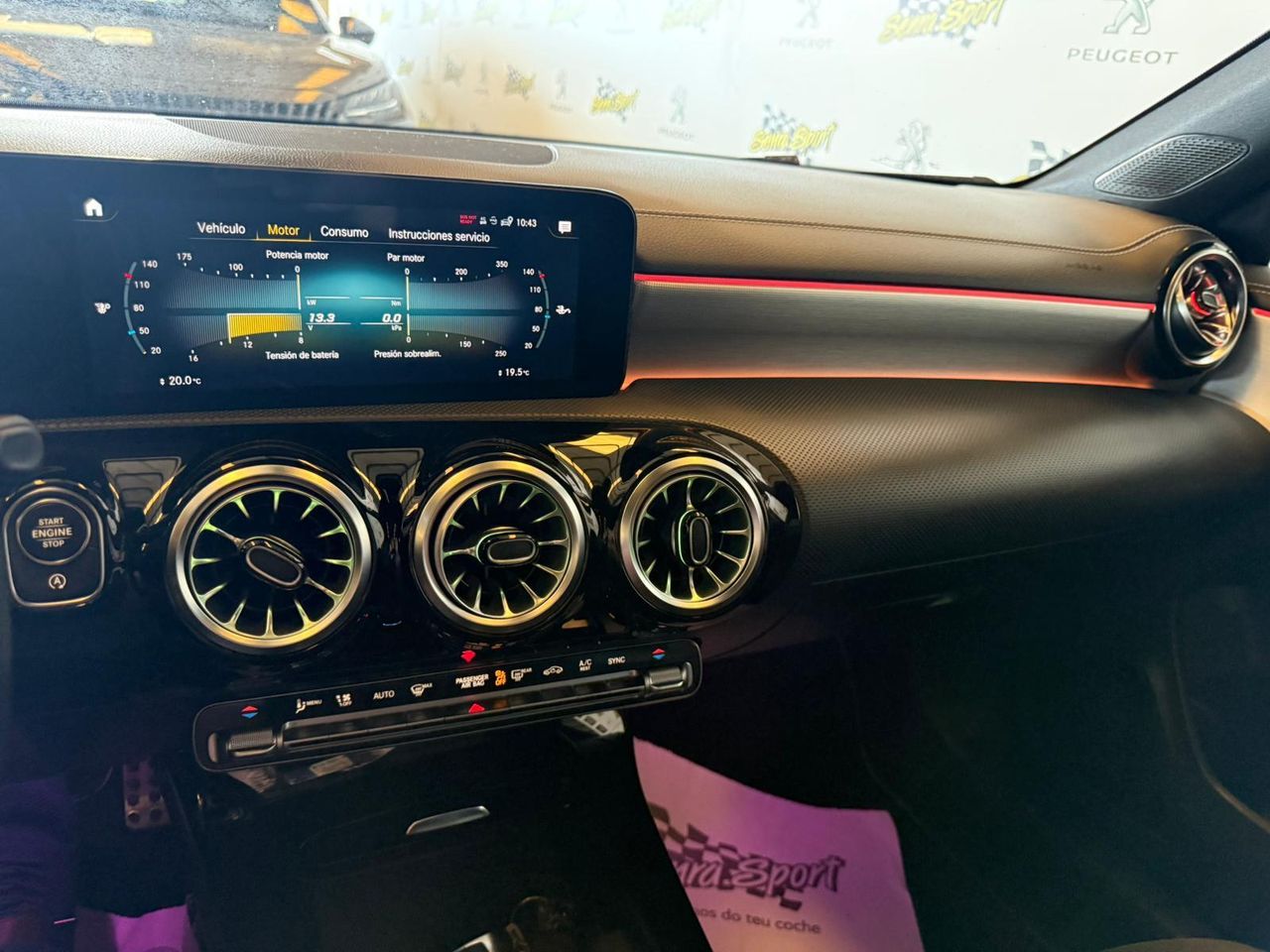 Mercedes CLA CLA 200 D DCT SE PUEDE VER Y PROBAR EN SENRA SPORT (PEUGEOT) DUMBRIA - Foto 15