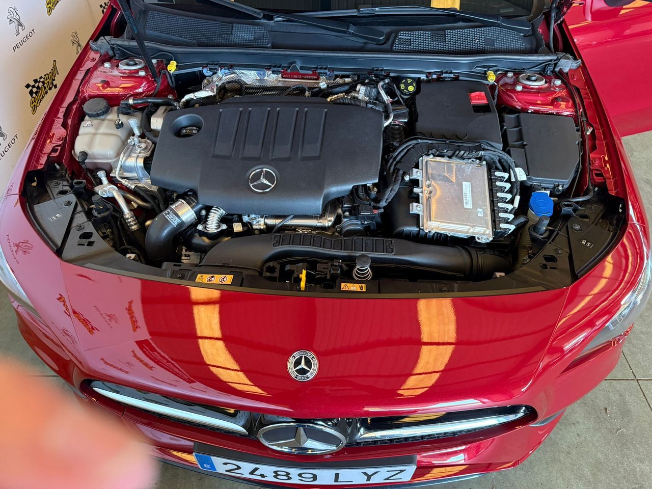 Mercedes CLA CLA 200 D DCT SE PUEDE VER Y PROBAR EN SENRA SPORT (PEUGEOT) DUMBRIA - Foto 20