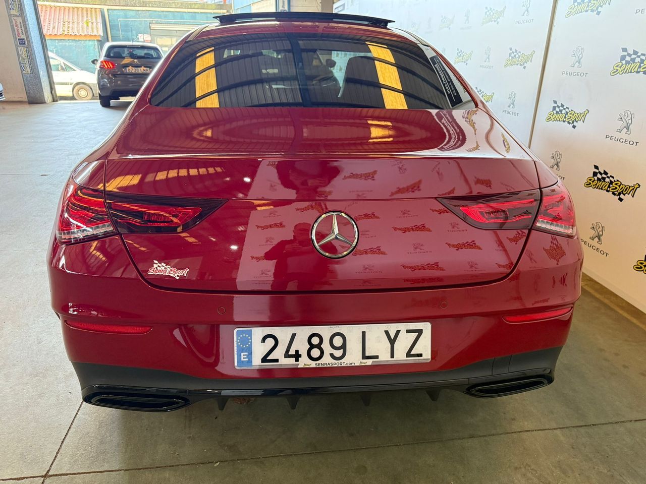 Mercedes CLA CLA 200 D DCT SE PUEDE VER Y PROBAR EN SENRA SPORT (PEUGEOT) DUMBRIA - Foto 5