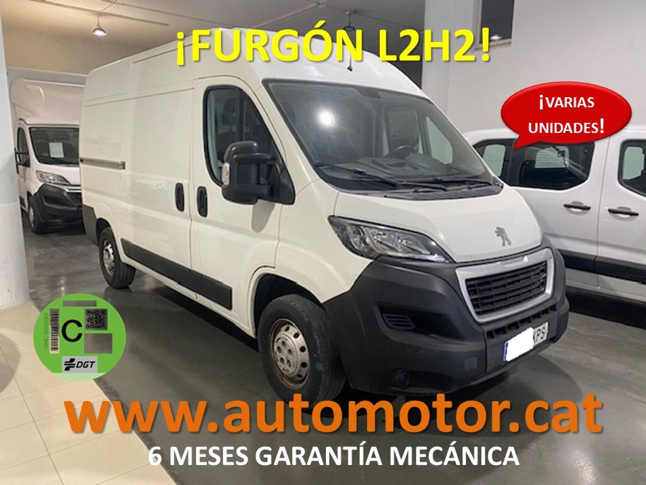 Furgon 6 plazas  de segunda mano - peugeot boxer 2018 /