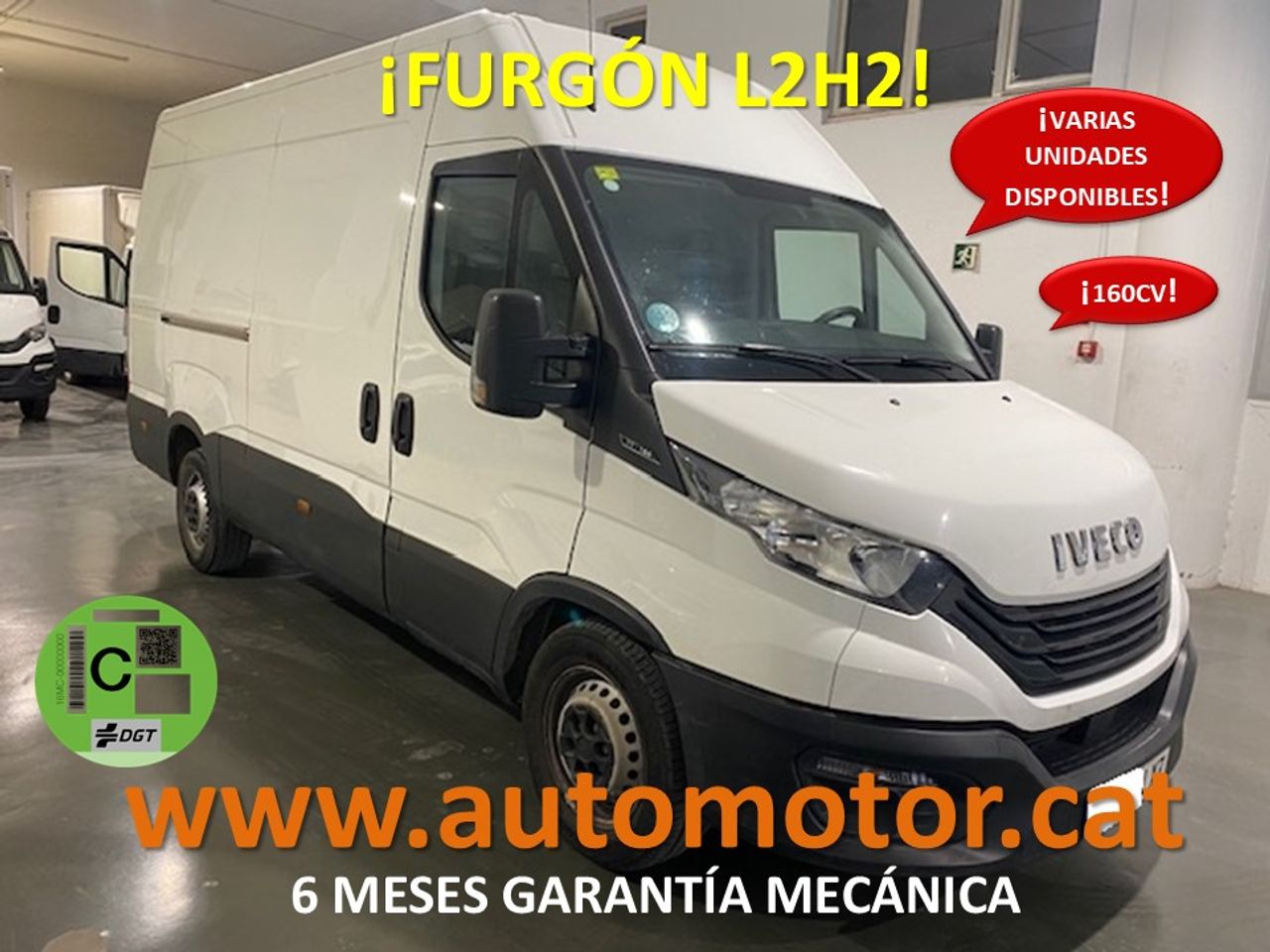 Furgon 6 plazas  de segunda mano - iveco daily 2022 /