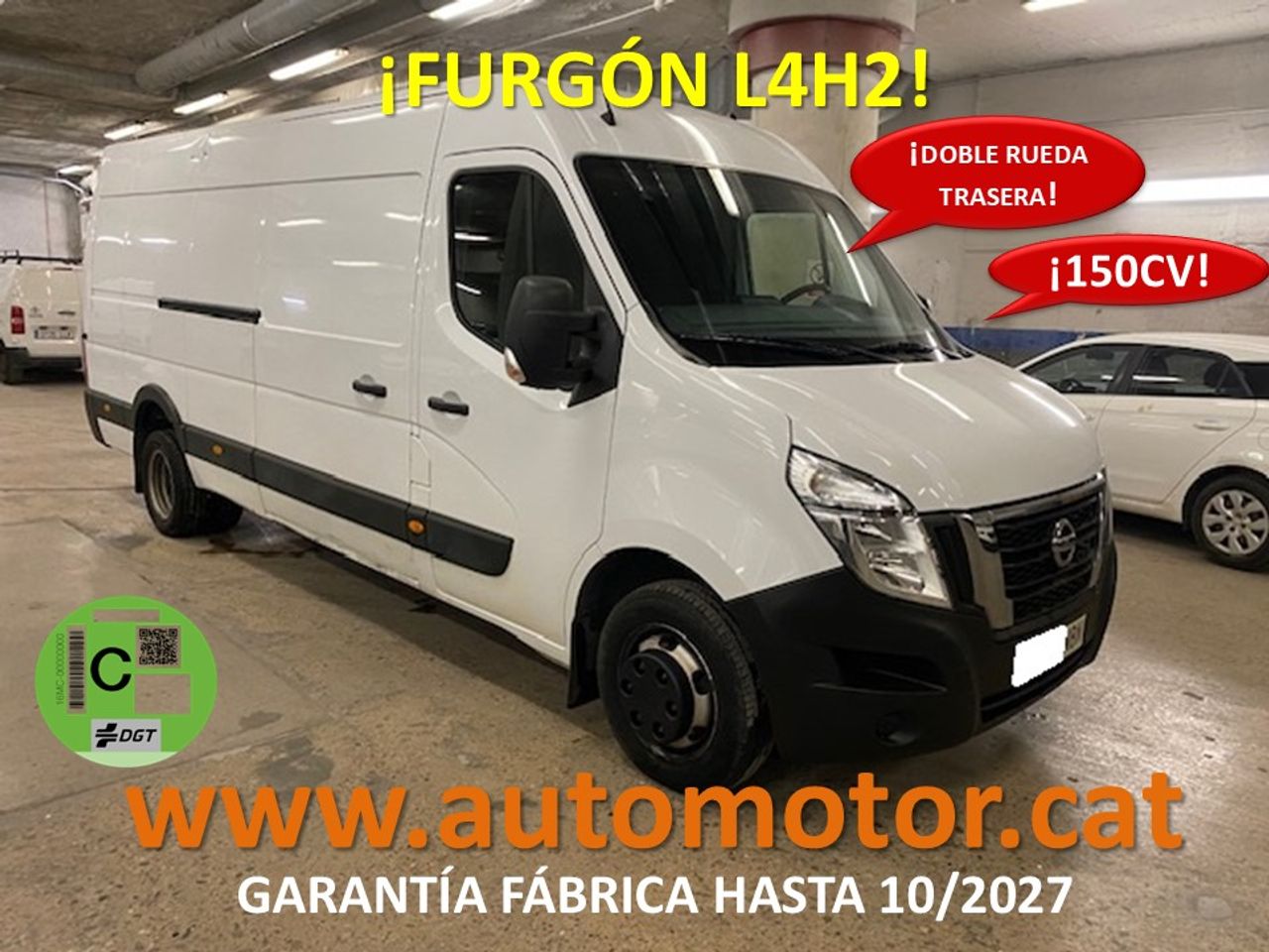 Furgon 6 plazas  de segunda mano - nissan interstar 2022 /