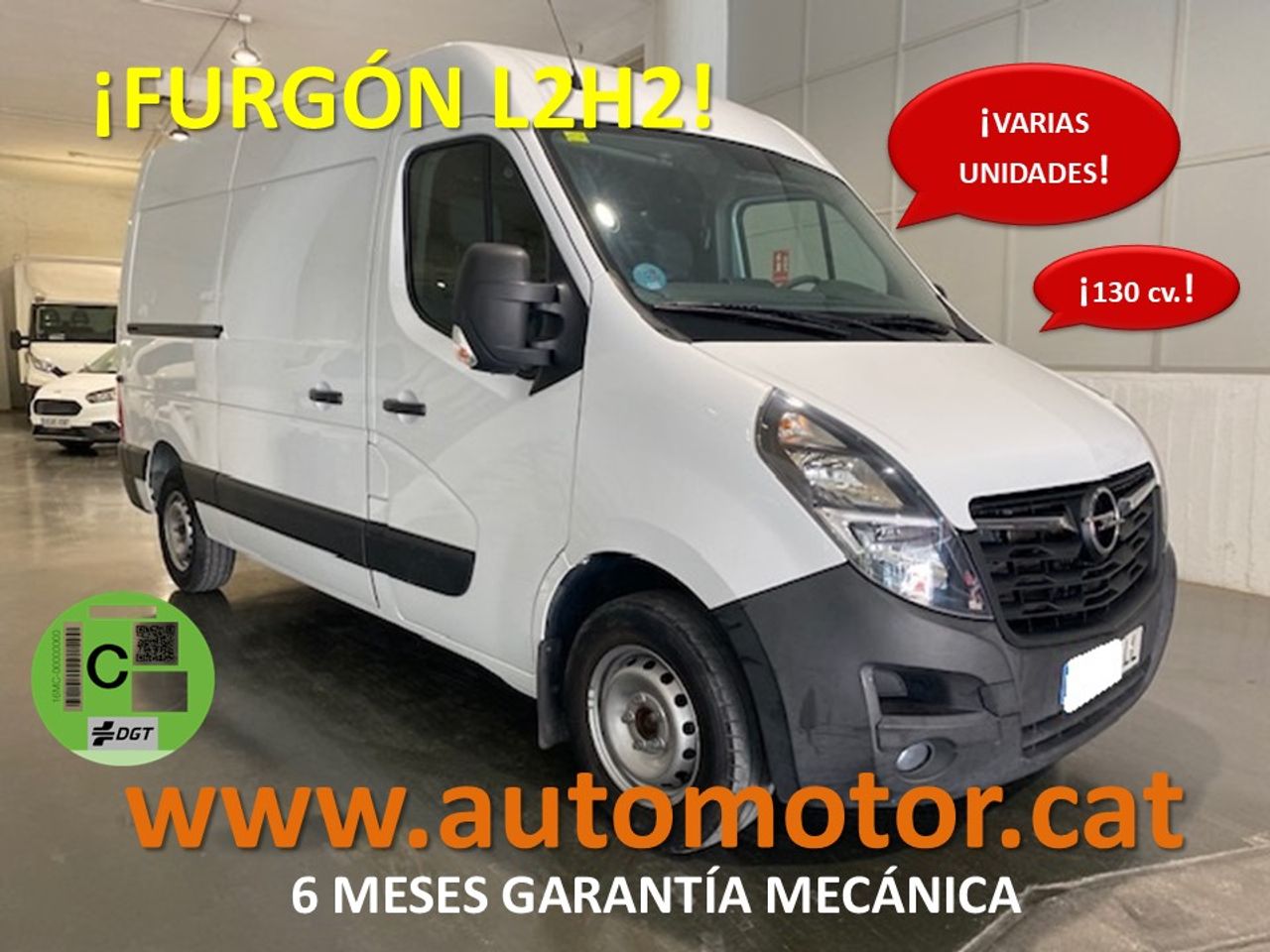 Furgon 6 plazas  de segunda mano - opel movano 2020 /